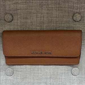 Michael Kors Tan Leather Wallet